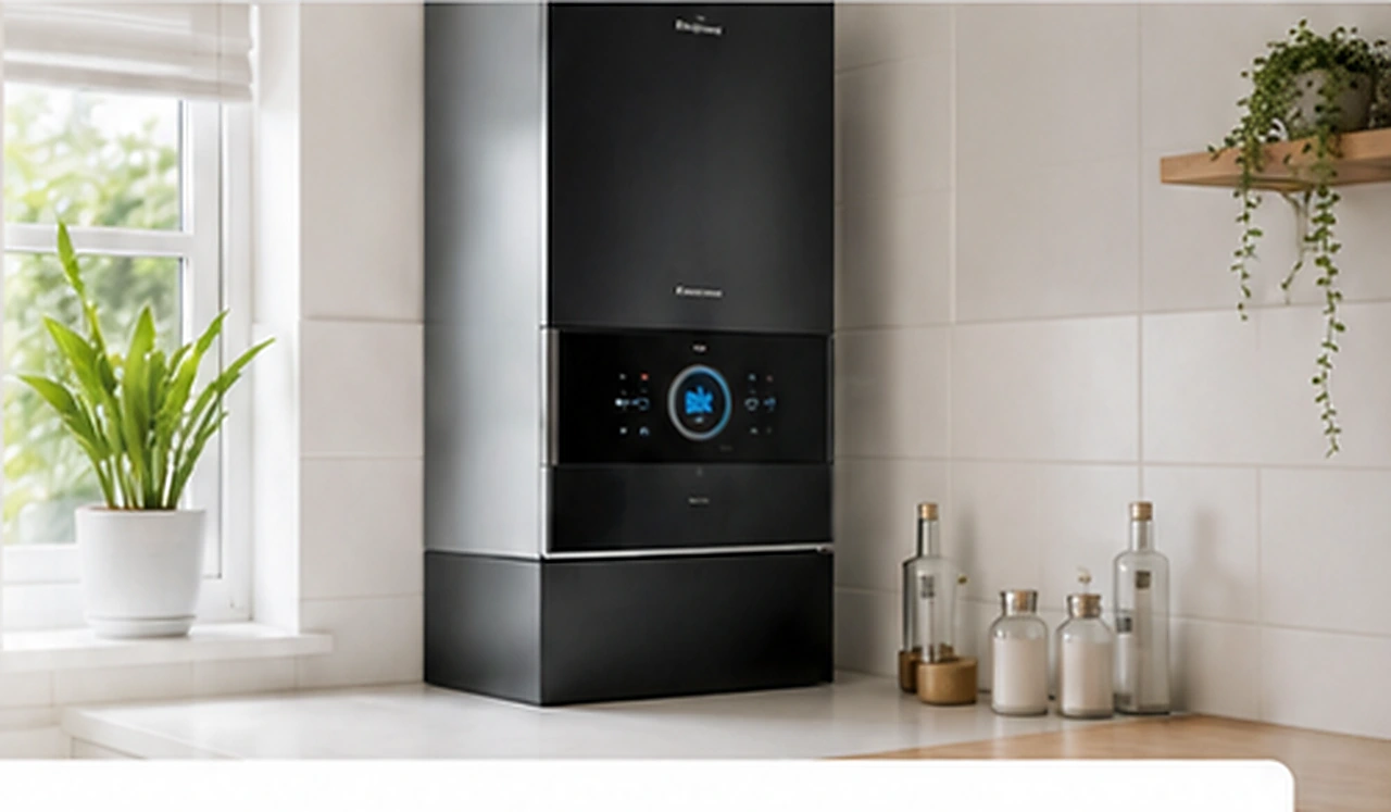 Modern boiler installation in a clean West London home Modern boiler installation in a clean West London home