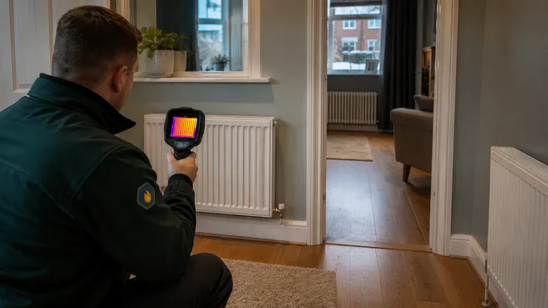 Central Heating Service service detail by Great Gas Ltd in a West London property
