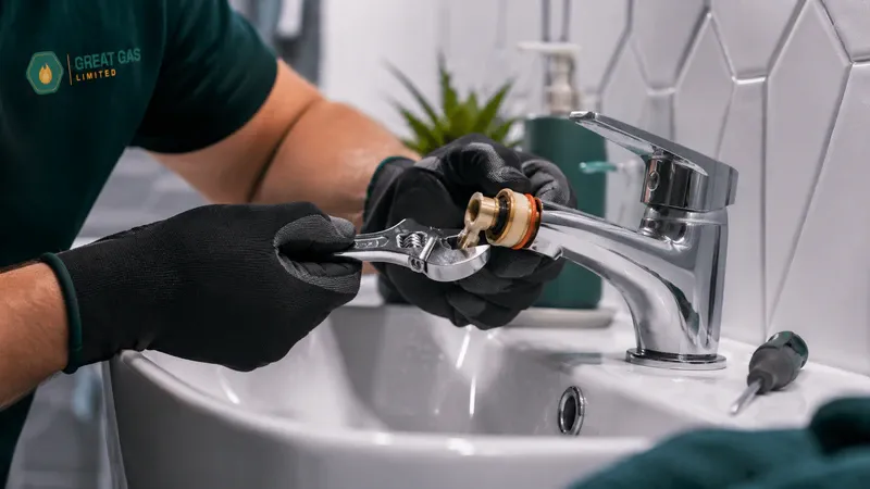 Plumbing Repairs service detail by Great Gas Ltd in a West London property
